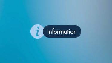 Information - Generic 2023 Blue background with Information icon and "Information" in a blue rounded box